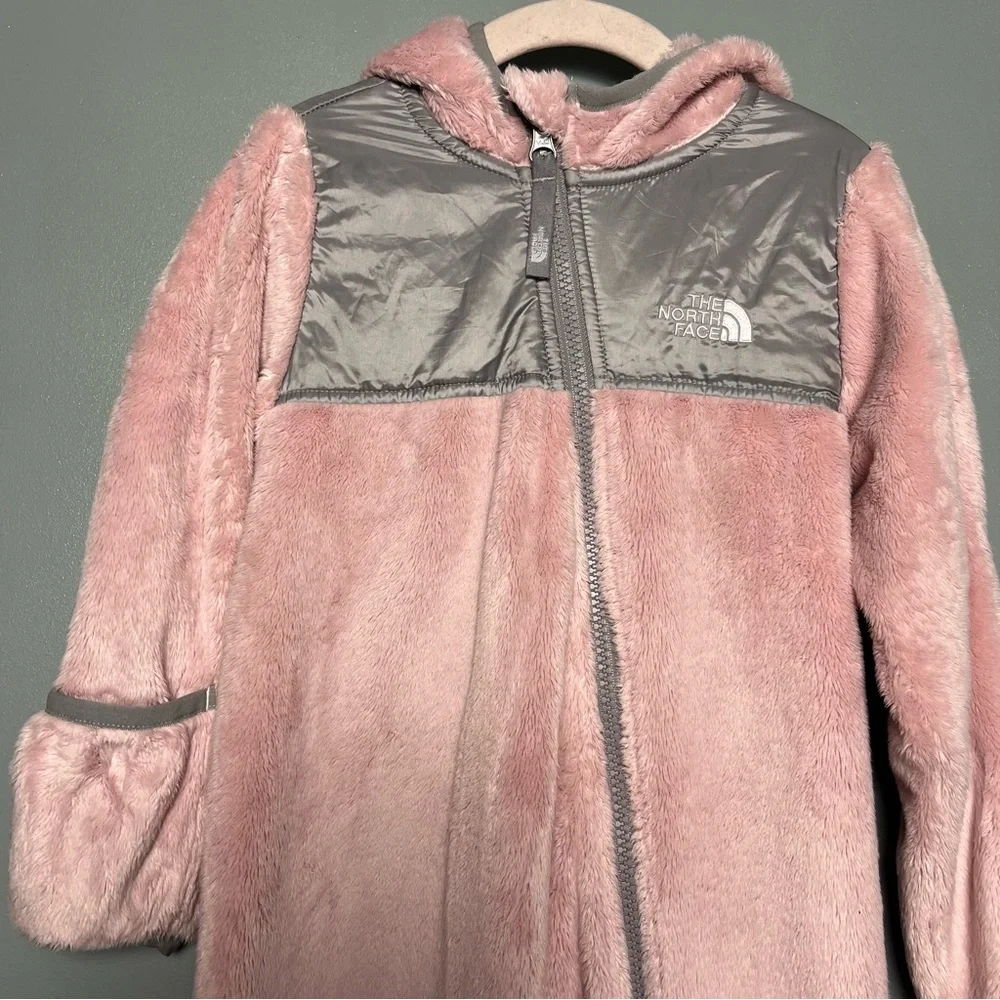 The North Face Toddler Oso Pink Fleece One Piece Girl’s Size 18-24 Months Winter